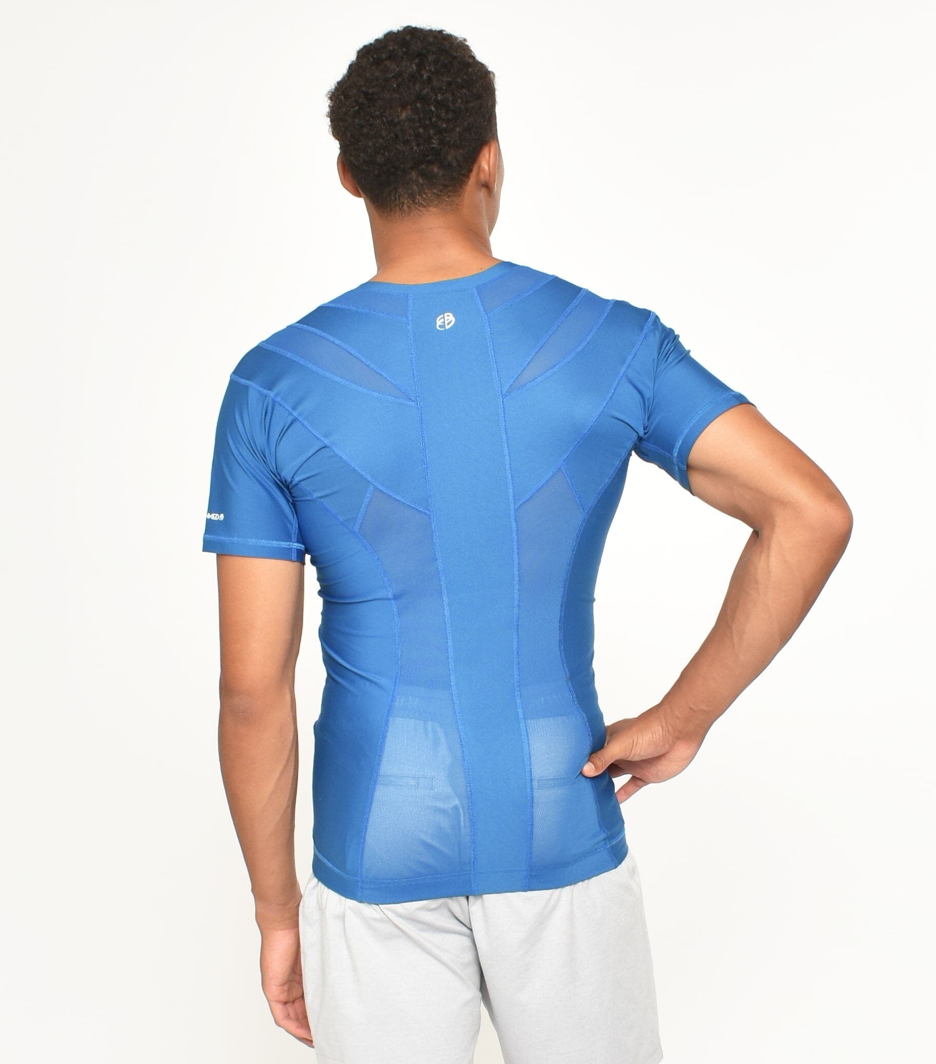 NWT Mens Size Large AlignMed Posture Correcting Shirt 2.0 Neuroband Shirt  White