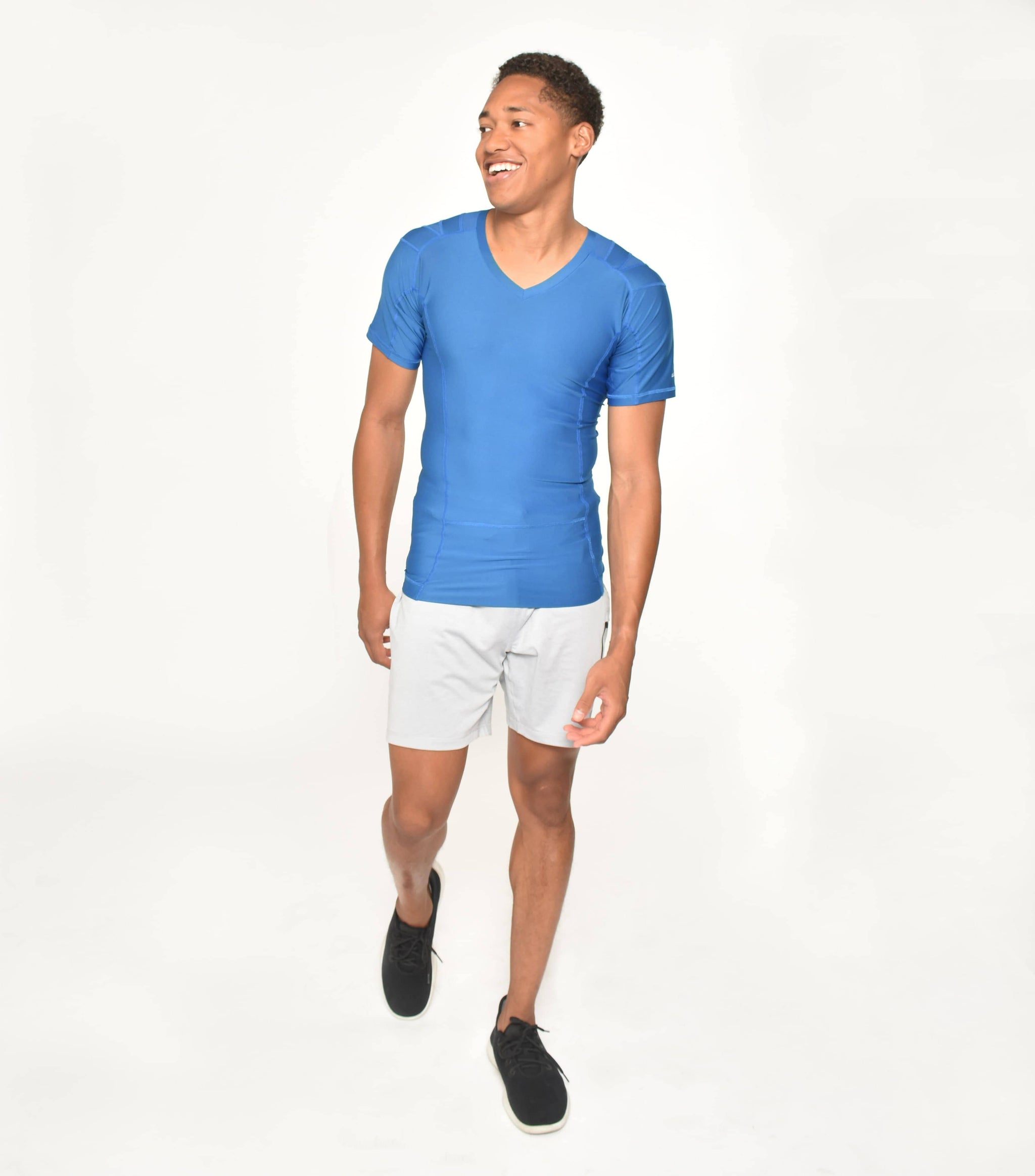 Camiseta Postural Masculina - Posture Shirt® Com Zipper - Alignmed