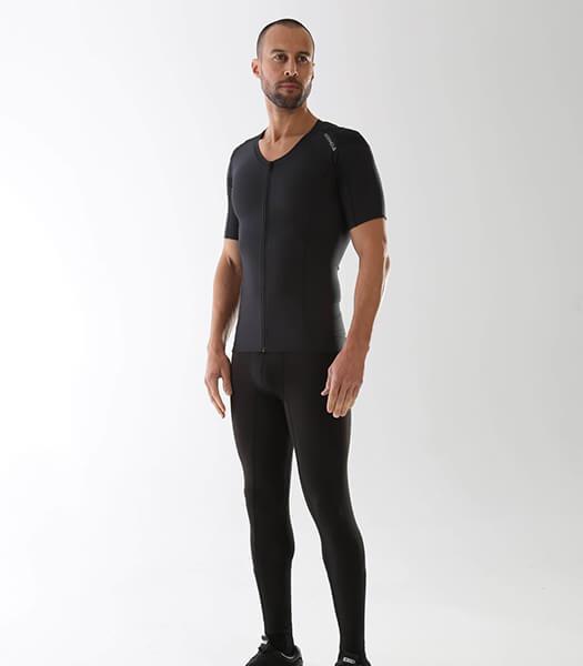 Men's AlignMed Posture Correcting Shirt 2.0 Neuroband Technology w/ Zipper  XS for sale online