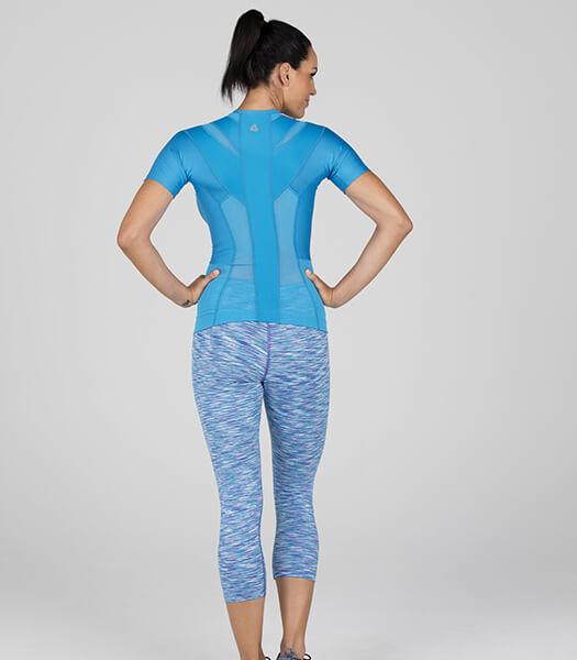 Active Posture Women's Posture Shirt (Black) - Think Sport