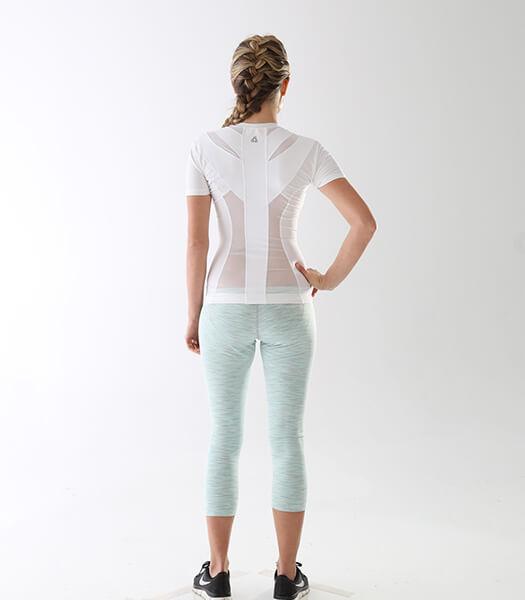 Active Posture Women's Posture Shirt (Black) - Think Sport