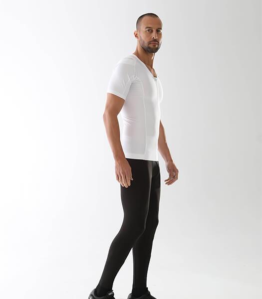 Men's AlignMed Posture Correcting Shirt 2.0 Neuroband Technology White 2XL