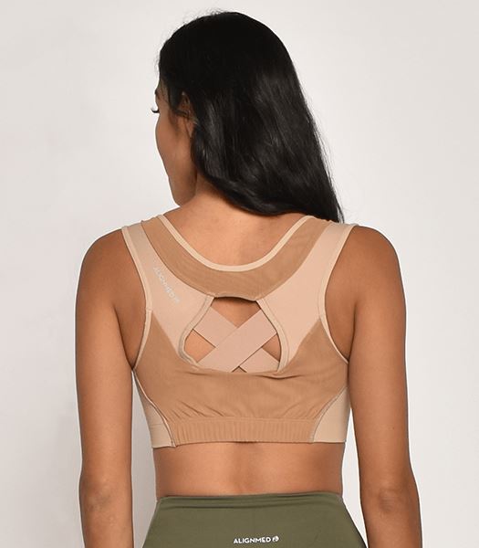 Straighten Posture Bra for Women, Providing Relief Back Neck  Shoulder,Beige-Large : : Clothing, Shoes & Accessories